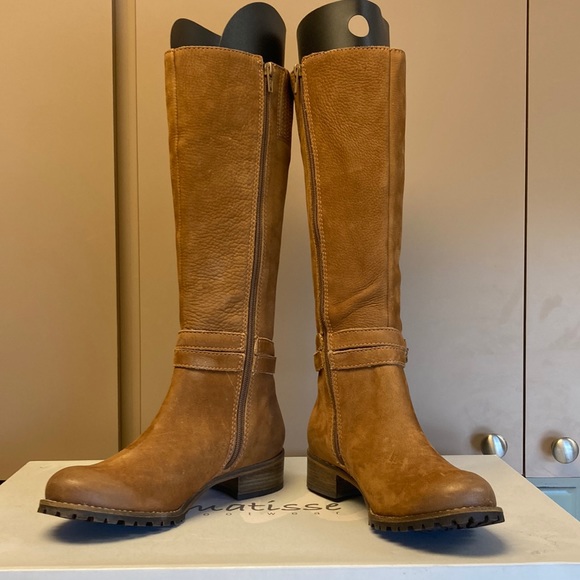 Matisse Shoes - Matisse Younger Tan Suede/Leather Boots